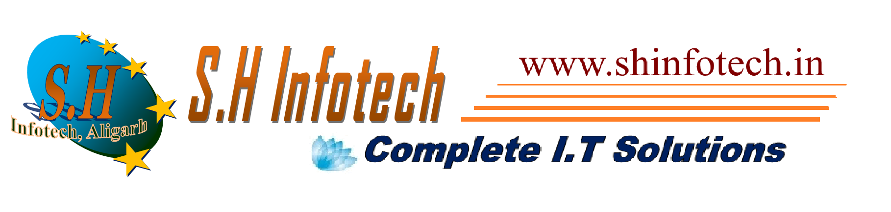 S.H Infotech Logo